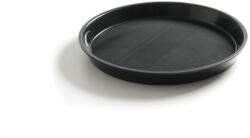 Hendi 878408 magas peremű, kerek csúszásgátló PP tálca - Ø 360 × 39 mm, fekete (878408)
