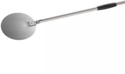GI METAL Rozsdamentes kerek kicsi pizza lapát 1 db nyél 26 cm 150 cm nyél (R-26)