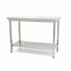 Maxima 09364003 rozsdamentes munkaasztal - 80 × 70 cm, hátsó felhajtás nélkül (09364003)