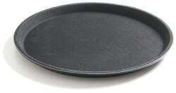 Hendi 508787 kerek, csúszásgátló poliészter tálca - Ø 500 × 22 mm, fekete (508787)