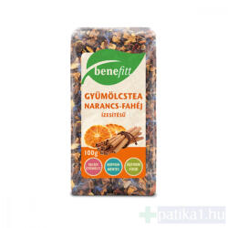 Benefitt gyümölcstea narancs-fahéj ízesítésű 100g