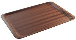 Hendi AmerBox 507469 Woodform csúszásgátló tálca - 330 × 430 mm, mahagóni színű (507469)