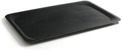 Hendi 508626 csúszásgátló poliészter tálca - 325 × 530 × 18 mm, fekete (508626)