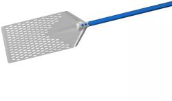 GI METAL Római stilusú Perforált Pizza lapát 23x40 cm 60 cm (AM-2340F/60)