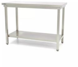 Maxima 09300971 rozsdamentes munkaasztal - 200 × 60 cm, hátsó felhajtás nélkül (09300971)