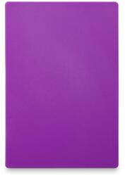 Hendi 825662 HDPE vágódeszka - 600 × 400 × 18 mm, lila (825662)