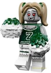 LEGO® Minifigurák Szörnyek - Minifigura sorozat - Zombi szurkolólány kiegészítő nélkül (COL218)
