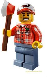LEGO® Minifigurák Minifigura 5. sorozat- Favágó kiegészítő nélkül (COL072)