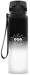 Ars Una Kulacs ARS UNA műanyag matt BPA-mentes motivációs ombre 1000 ml Black & White (56574517) - fotoland