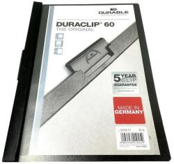 DURABLE Klipmappa DURABLE Duraclip A/4 60 lapig fekete (220901) - fotoland