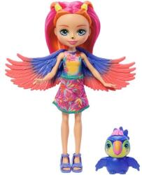 Mattel Enchantimals - Trippi Toucan baba Canopy tukán figurával (HRX83)