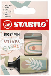 STABILO Szövegkiemelő STABILO Boss Mini Naturevibes 3 darabos (07.03487)