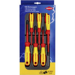 KNIPEX VDE Csavarhúzó készlet 6 részes Knipex Plusz/mínusz