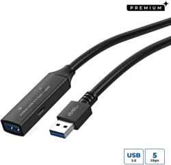 MicroConnect Cablu prelungitor activ USB-A 3.2 Gen1 5Gbit 5m (USB3.0AAF5A)