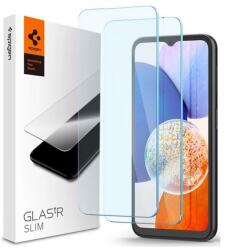 Spigen Samsung Galaxy A25 5G (SM-A256) Glas tR Slim képernyővédő üveg (2 db, 2.5d, 0.2mm, 9H, átlátszó) (AGL07447)