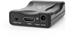 Nedis VCON3463BK - HDMI átalakító | SCART aljzat | HDMI kimenet | 1-utas | 1080p | 1, 2 Gbps | ABS | Fekete | Fekete (VCON3463BK)