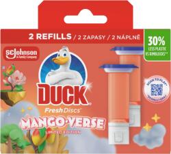DUCK Fresh Discs Mango-Verse WC-öblítő korong utántöltő 2 x 36 ml (72 ml)