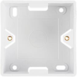 NIKOMAX Falon kívüli doboz, 80x80 mm kimemelő keret (NMC-BB80X80-WT)