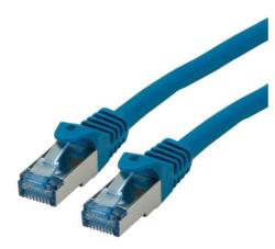 Roline Kábel S/FTP PATCH CAT6a, LSOH, 0, 5m kék (21.15.2840-100) - cyberdepo