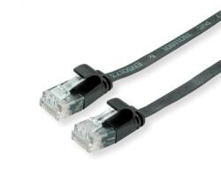 Valueline Kábel UTP CAT6a lapos kivitel 3m, fekete (21.99.0823-40)