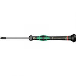 Wera Elektronika- és finommechanika Kereszthornyú csavarhúzó Wera 2050 PH 1 Penge hossz: 60 mm