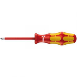 Wera VDE Kereszthornyú csavarhúzó Wera 162 i PH 3 Penge hossz: 150 mm DIN ISO 8764-PH, DIN EN 60900 (05006156001)