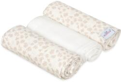 BabyMatex Muslin Design scutec Flowers 3 buc