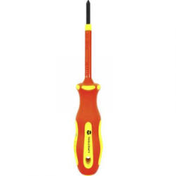 TOOLCRAFT VDE, Elektronika- és finommechanika, Műhely Kereszthornyú csavarhúzó TOOLCRAFT PH0 PH 0 Penge hossz: 60 mm