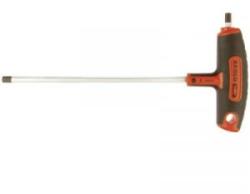 Bahco Belső hatlap csavarhúzó 4 mm 188 mm T markolat, Bahco
