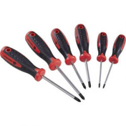 TOOLCRAFT Műhely Kereszthornyú csavarhúzó PH/PZ 6 részes TOOLCRAFT