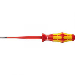 Wera Egyenes pengéjű csavarhúzó Wera 160 iS 0, 6 x 3, 5 x 100 mm Pengeszélesség: 3.5 mm Penge hossz: 100 mm DIN EN 60900