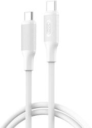 XO Cablu Date si Incarcare USB-C - USB-C XO Design NB-Q265B, 60W, 1m, Alb