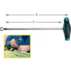 HAZET T markolatú imbuszkulcs 5 mm, Hazet 828-5 - aqua