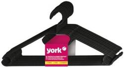YORK Műanyag vállfa szett, 10 db