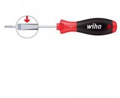 Wiha Villanyszerelő Egyenes pengéjű csavarhúzó Wiha SoftFinish 00687 Pengeszélesség: 3 mm Penge hossz: 100 mm (00687)