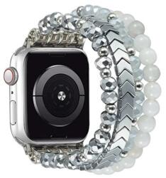 Mybandz 56702 Apple Watch gyöngyös - fém óraszíj, 40 - 41 - 42 mm (56702) - marketworld