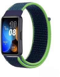 Mybandz 33513 TÉPŐZÁRAS SZÖVET ÓRASZÍJ/ZÖLD-KÉK HUAWEI BAND 8 (33513) - pcx