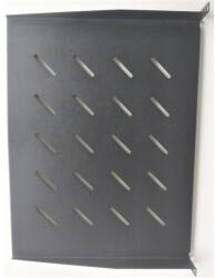 Hikvision Rackszekrény polc - (19", 1U, fix, 600 mm mély, 40kg, Fekete) DS-XSPB04-S/B (DS-XSPB04-S/B)