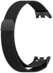 Mybandz 29004 MI BAND 8 - MILÁNÓI MÁGNESES FÉM ÓRASZÍJ - FEKETE (29004) - pcx