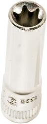 Genius Tools Dugókulcs - crowafej 1/4" belső hosszú torx E08 Genius (255208)