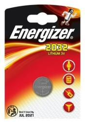 Energizer CR2032 lítium gombelem, 3 V, 240 mA, Energizer BR2032, DL2032, ECR2032, KCR2032, KL2032, KECR2032, LM2032 637181 (637181)