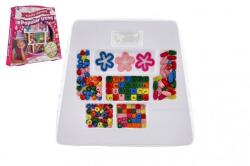 Teddies Mărgele din lemn mix colorat cu șnur 24x21x4cm (TD00861783)