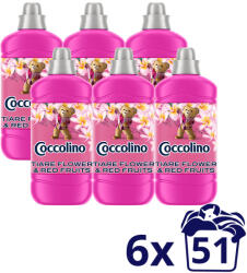 Coccolino Tiare Flower&Red Fruits öblítőkoncentrátum (6x1275 ml)