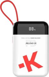 SKROSS Reload20 20Ah Travel akkumulátor USB-C kábellel, három kimenettel (RELOAD20-TRAVEL)