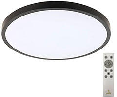 NEDES Mennyezeti LED lámpa: LCL554B (36W) - fekete, színhőmérséklet és fényerő szabályzás! (LCL554B)