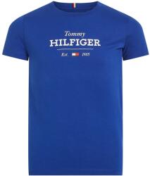 Tommy Hilfiger gyerek pamut póló lila, nyomott mintás, KB0KB09356 - lila 122