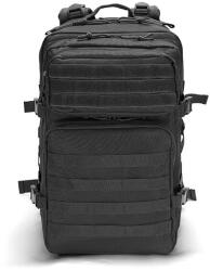 DRAGOWA Tactical US Flag Moll 3P hátizsák, fekete