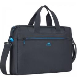 RIVACASE 8057 Regent Notebook táska 16" fekete (4260403573372) (18188)