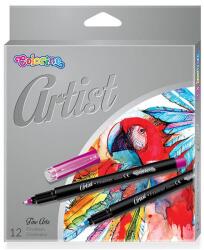 Colorino Artist tűfilc készlet - 12 darabos (92449PTR) - lurkojatek