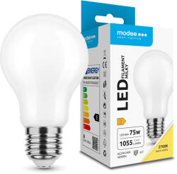 Modee LED Izzó Filament Milky Globe A60 8W E27 360° 2700K (1055 lumen) ERP (ML-MA60F2700K8WE27)